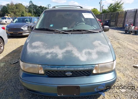 1997 Nissan Quest Gxe/Xe from USA, damaged, VIN 4N2DN1111VD850569